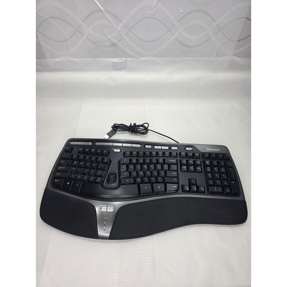 Microsoft 4000 V1.0 KU-0462 1048 lifter Natural Ergonomic Keyboard USB